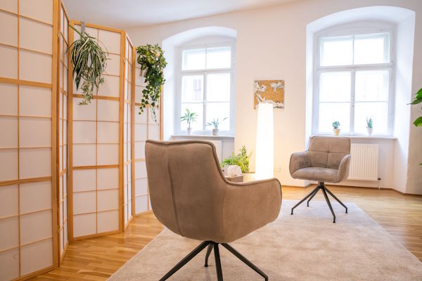 Praxis für Psychotherapie Regensburg, Verena Gruber, Therapieraum